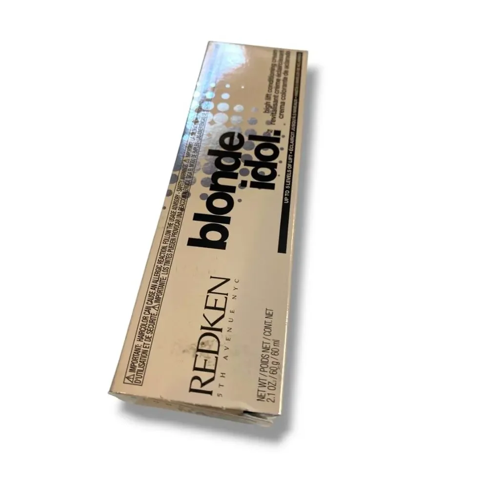 Redken New Blonde Idol Hair NA .01 Natural Ash 2.1 oz Color High Lift Cream